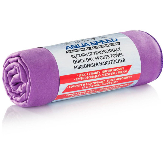 Aquaspeed Πετσέτα Microfiber Towel Dry Flat 50x100 cm